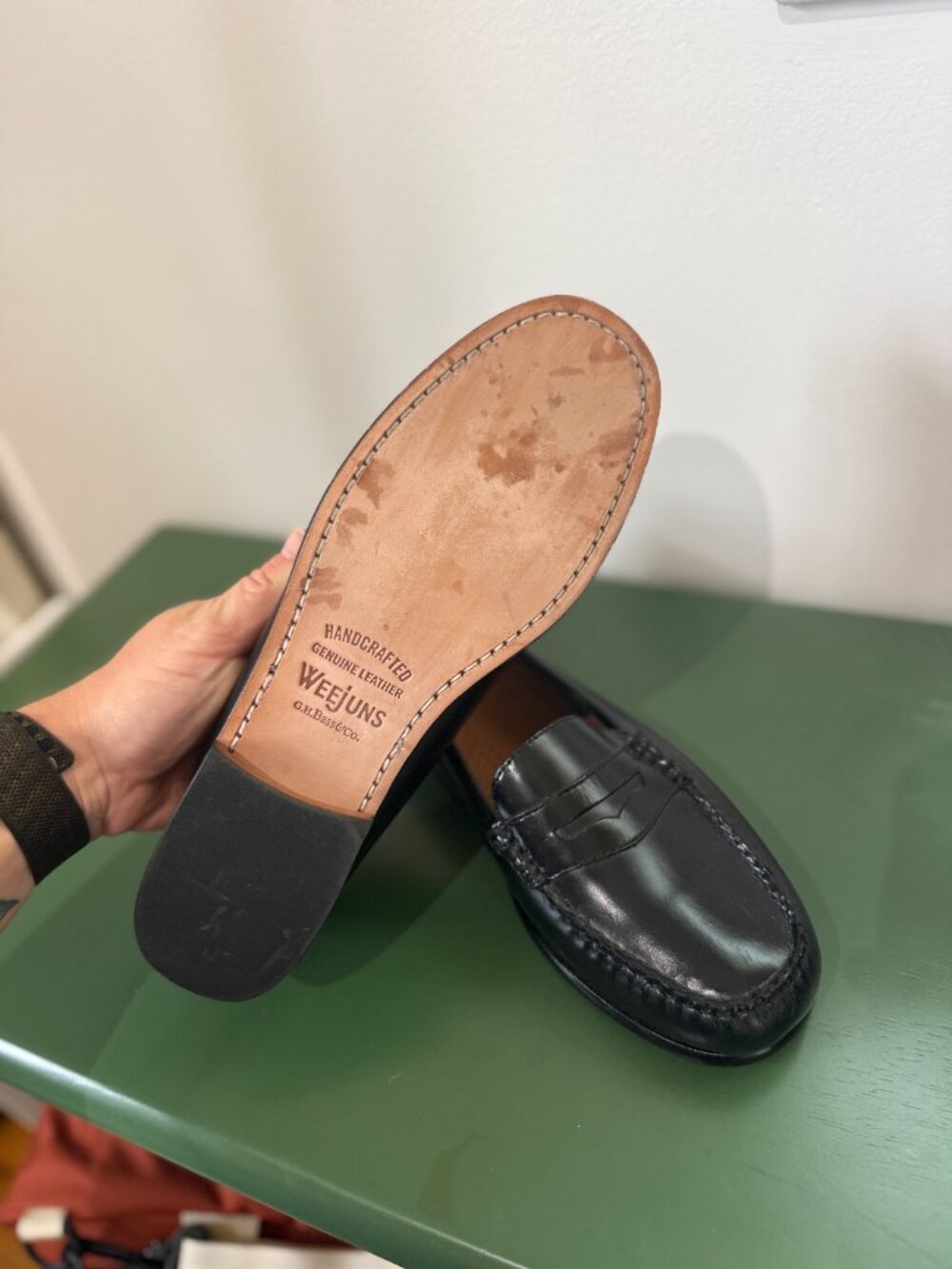 G H Bass WEEJUN II Penny Loafer, Size 10 - Picture 10 of 11